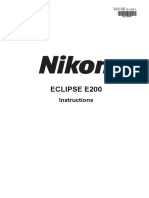 Nicon E200 руководство