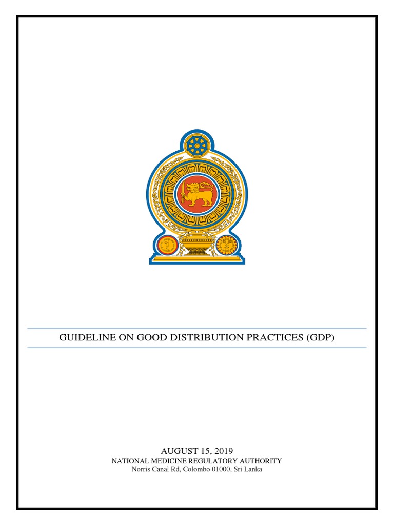 Good Distribution Practices Guideline | PDF | Packaging And Labeling ...