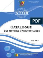 Catalogue Des Normes