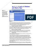 Lesson 1-1: A Look at Windows XP and What's New