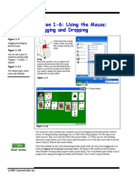 Lesson 1-6: Using The Mouse: Dragging and Dropping: Microsoft Windows XP
