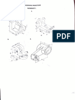 Orthographic Projection Worksheets