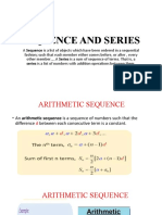 Sequence and Series: Series Is A List of Numbers With Addition Operations Between Them