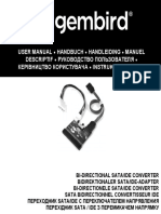 GEMBIRD SATA-IDE-2 Manual