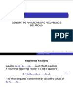 Generating Functions