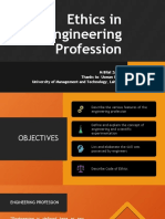 Ethics in Engineering Profession