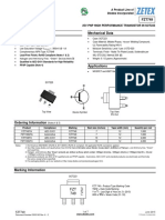 A Product Line of Diodes Incorporated: CEO C CM CE (Sat)