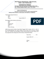 Lamp - Template Surat Keterangan Penerima Bantuan UKT Insentif IKU - 21 Des 2021