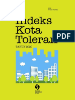Indeks Kota Toleran (IKT) 2020