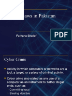 Cyber Laws in Pakistan: Farhana Sharief