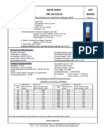 Data Sheet HPL 50 7/8 LA AST M5422: Fire Resistant Low Smoke Zero Halogen Jacket