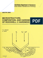 AND Rockwell: Hardness Hardness