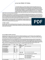 Variables and Conditions For The PMDG 737 Ngxu