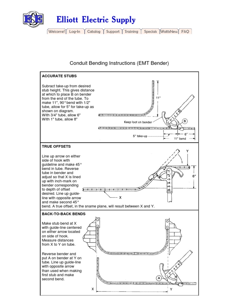 Emt Conduit Bending