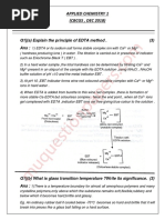 Applied Chemistry 1 (CBCGS, DEC 2018)