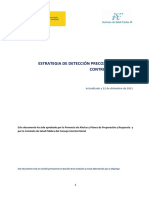 Estrategia de Detección Precoz, Vigilancia y Control de Covid-19