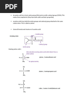 Amino Acid and Biochemistry