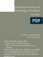 Engineering Careers and Technology Education: Mr. Tanaka