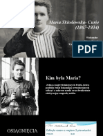 Maria Skłodowska Curie