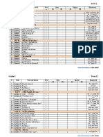 Grade 5 Lesson Plans and Homework Assignments