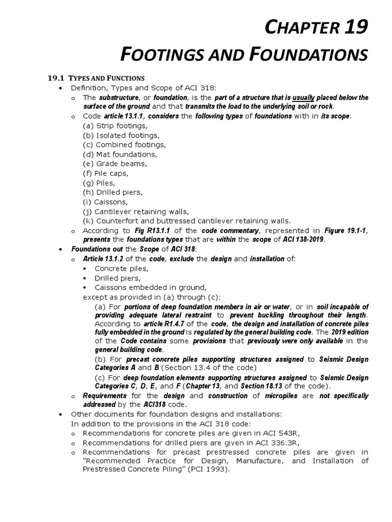 Differential Settlement in Foundations | PDF | Deep Foundation ...