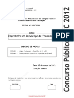 engenheiro_de_seguranca_do_trabalho ufc 2012 prova