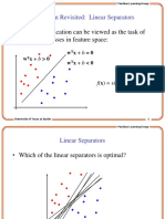 Machine Learning Group Discusses Linear Separators and SVMs