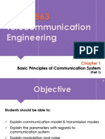 DENT 3563: Telecommunication Engineering