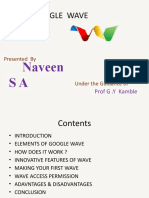 Google Wave: Naveen SA