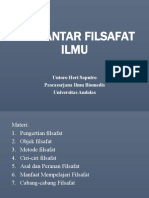 FILSAFAT PENGANTAR