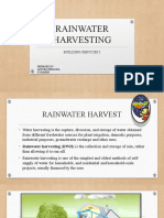 Rainwater Harvesting: Building Services I