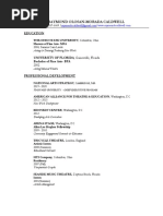 Raymond O Caldwell CV 