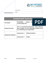 27 - SITXWHS002 Assessment Student Version