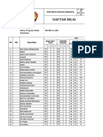 DAFTAR NILAI