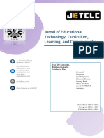 Jurnal of Educational Technology, Curriculum, Learning, and Communicatio