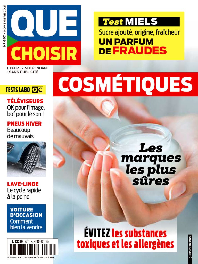 Magazine Que Choisir N607 Novembre 2021, PDF