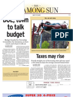 BOE, Town To Talk Budget: Taxes May Rise