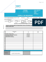 Charla Trabajo Seguro Grua Horquilla