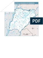 Mapas de Corrientes - Político mudo