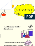 Chemical Tests and Reactions of Haloalkanes and Aryl Halides