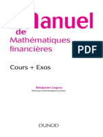 Mini Manuel de MathÃ©matiques Financiã Res - 2ed