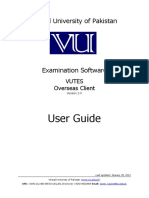 User Guide: Virtual University of Pakistan