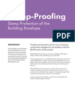 Damp-Proofing: Damp Protection of The Building Envelope