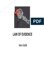 Usyd - Lpab - Evidence - Law