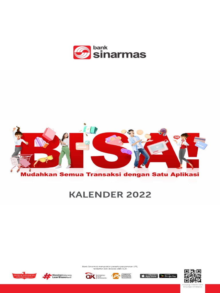 Kalender Digital Bank Sinarmas 2022  PDF