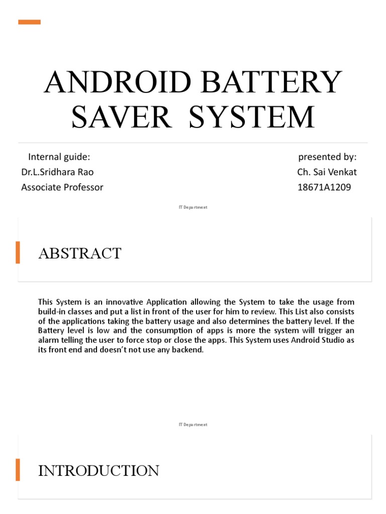 Android battery saver system 1 22 pdf android operating system