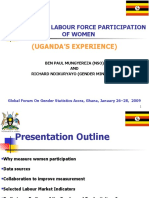 (Uganda'S Experience) : Measuring Labour Force Participation of Women