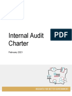 Internal Audit Charter: February 2021