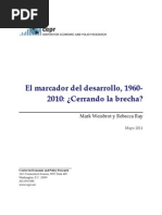El marcador del desarrollo, 1960-2010