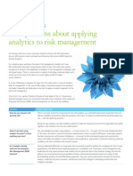 Five Questions About Applying Analytics To Risk Management